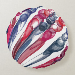 Pulled Bubble Fun / Original /  Round Cushion