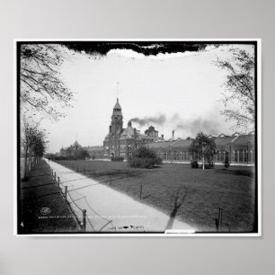 Pullman Palace Car Co., Pullman, Illinois c1900 Poster