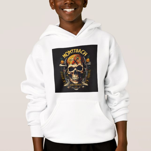 Pullover Denger Print Template Hoodies For Boys (Front)