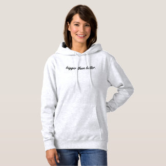 Pullover Hoodie Oversized logo for Her