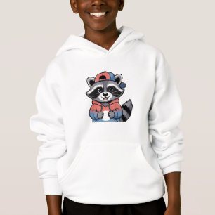 Pullover mit Waschbär