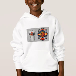 Pullover Print Template Hoodies For Boys