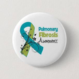 Pulmonary Fibrosis Awareness 6 Cm Round Badge
