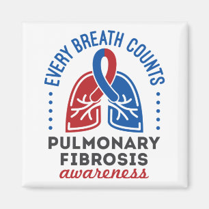Pulmonary Fibrosis Awareness Every Breath Counts Magnet