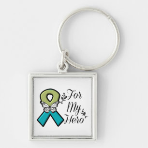 Pulmonary Fibrosis For My Hero Key Ring