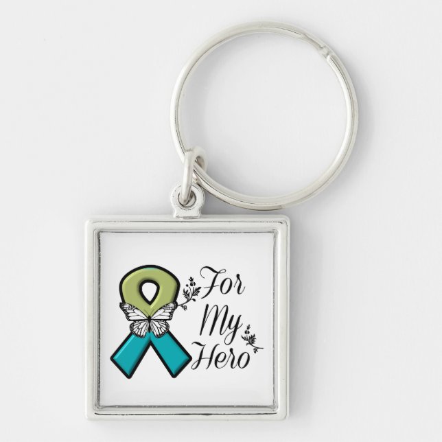 Pulmonary Fibrosis For My Hero Key Ring (Front)