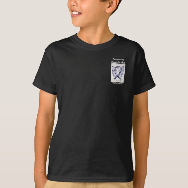 Pulmonary Hypertension Awareness Ribbon Custom Tee (Front)