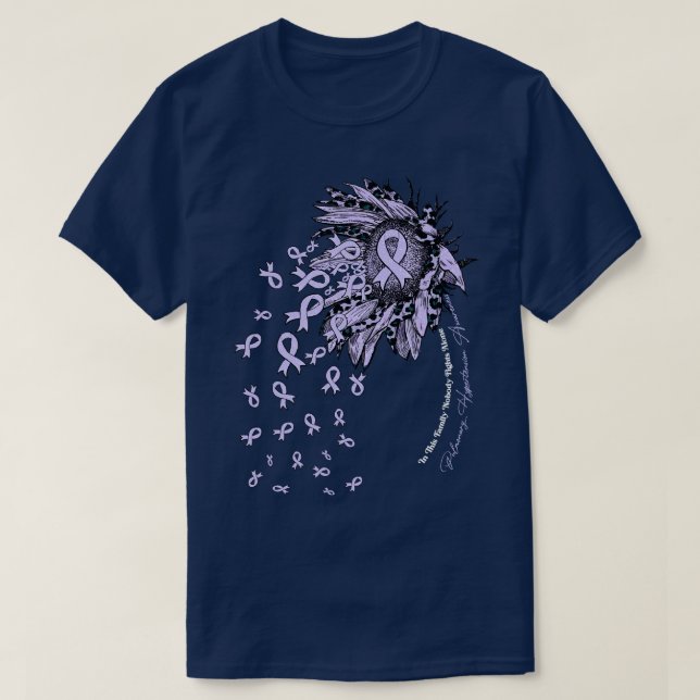 Pulmonary Hypertension Awareness sunflower nobody  T-Shirt (Design Front)