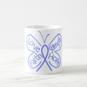 Pulmonary Hypertension Butterfly Inspiring Words Coffee Mug
