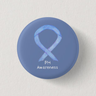 Pulmonary Hypertension (PH) Awareness Ribbon Pin