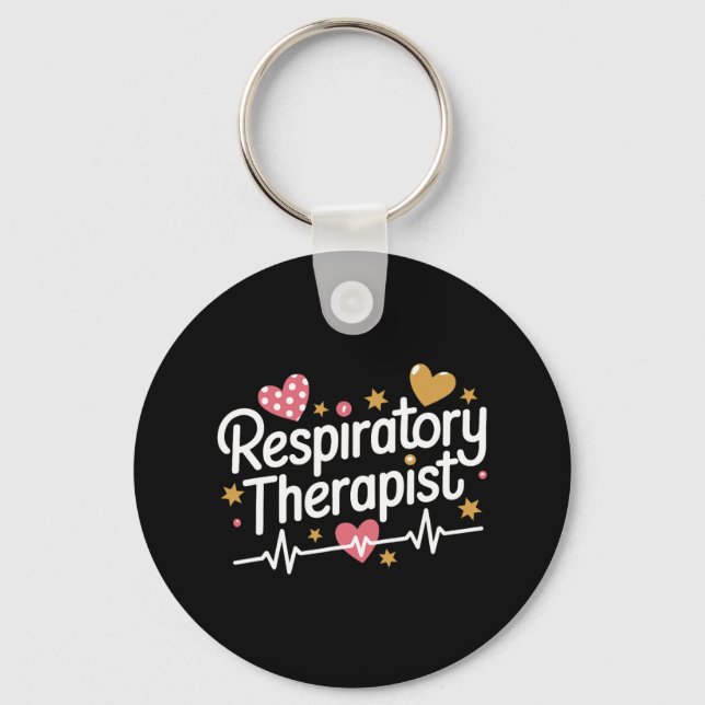 Pulmonary Rt Respiratory Nursing  Key Ring (Front)