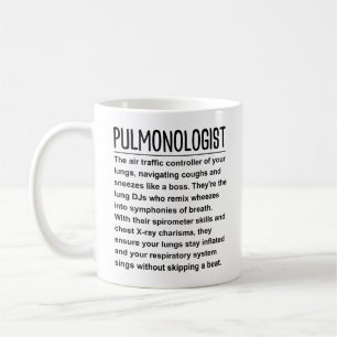 Pulmonologist coffee mug