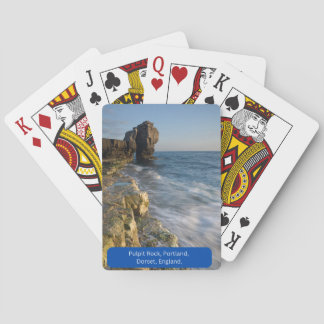 Pulpit Rock, Portland Dorset England Playing cards