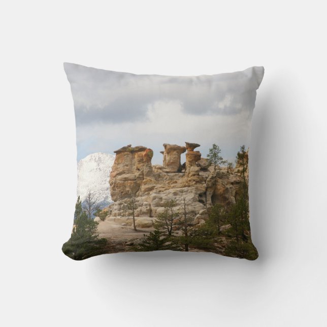 Pulpit Rock with Pikes Peak Cushion (Front)