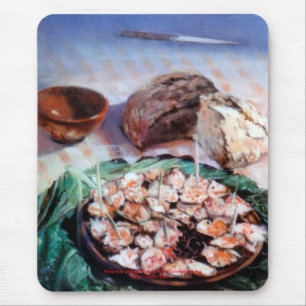 Pulpo a la gallega/Polbo á feira/Galician octopus Mouse Pad