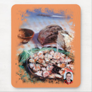 Pulpo a la gallega/Polbo á feira/Galician octopus Mouse Pad