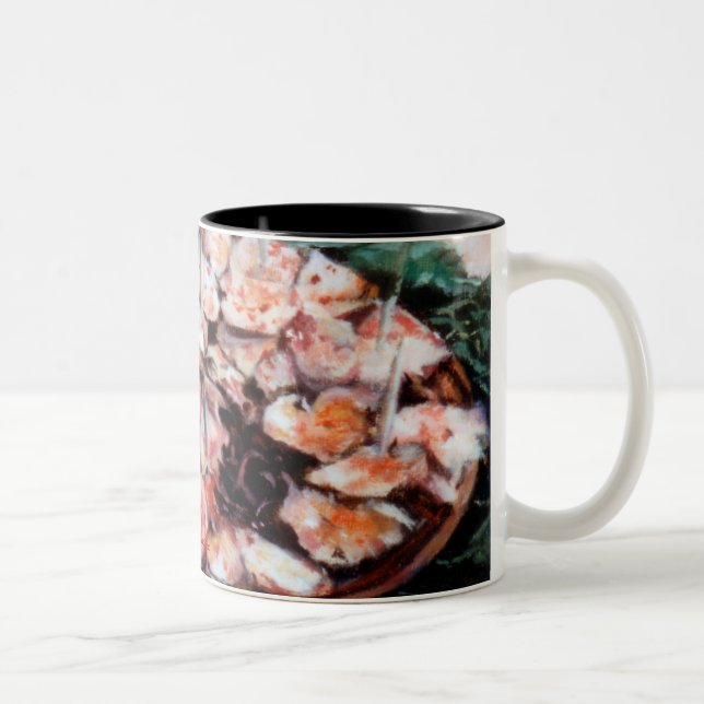 Pulpo a la gallega Two-Tone coffee mug (Right)