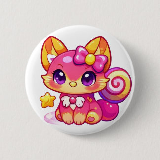 Pulpunkys Kawaii Accessories 6 Cm Round Badge