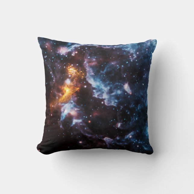 Pulsar Neutron Star Galaxy Image Cushion (Front)