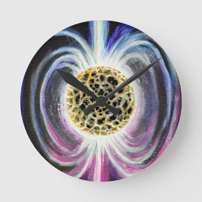 Pulsar Round Clock (Front)