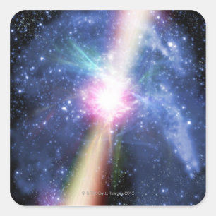 Pulsar Square Sticker