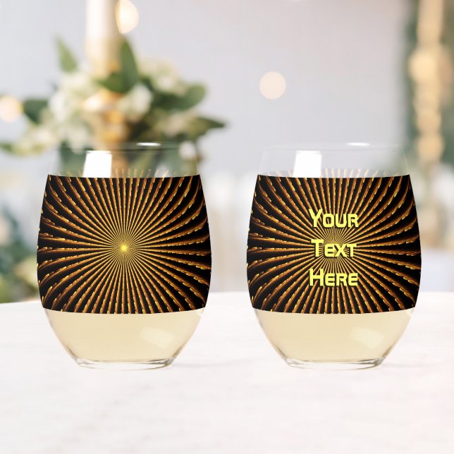 Pulsar Stemless Wine Glass (Insitu (Wedding))