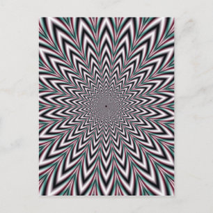 Pulsating Arrows Postcard