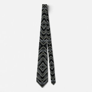 Pulsating Rhythm Modern Abstract Art Tie