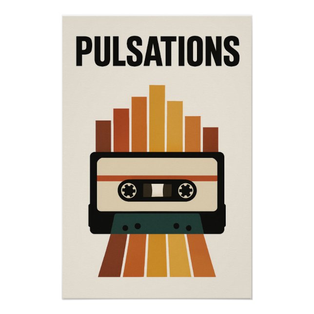 PULSATIONS - The visual rhythm of an era Poster (Front)