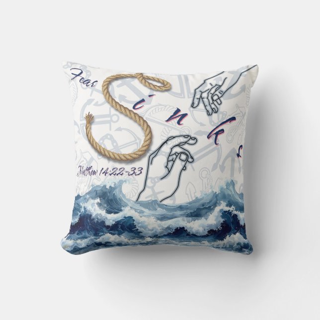 PULSE: Fear Sinks Cushion (Front)