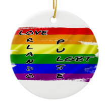 Pulse LGBT Flag Ornament