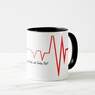 Pulse of  life mug