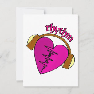 pulse of music postcard