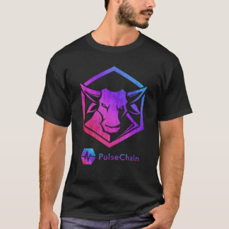 PulseChain T-Shirt (Pulse Chain Crypto Bull)