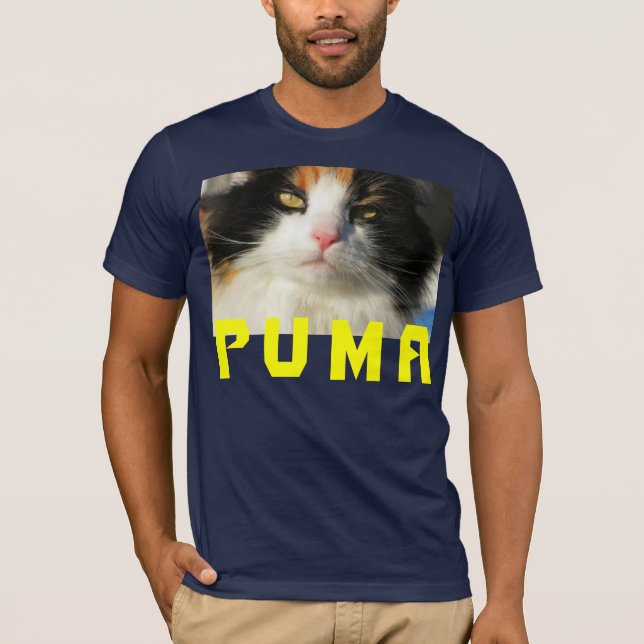 PUMA Calico Cat Face T-Shirt (Front)
