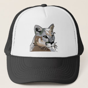 Puma,Mountain Lion,Cougar Trucker Hat