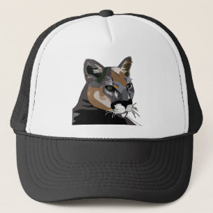 Puma,Mountain Lion,Cougar Trucker Hat