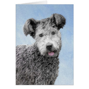 Pumi Painting - Cute Original Dog Art