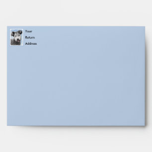 Pumi Painting - Cute Original Dog Art Envelope