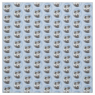 Pumi Painting - Cute Original Dog Art Fabric