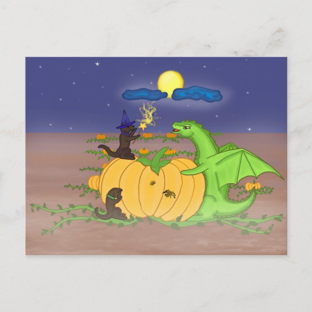 Pumkin myst postcard (Front)