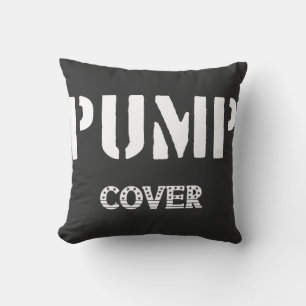 Pump Cover Gym Workout Fitness Throw Pillow