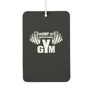 Pump It Ness Gym Sport Motivation Men Women Kid Car Air Freshener