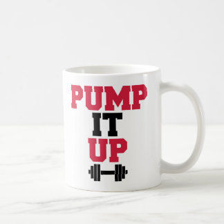 Pump It Up Gym Quote Coffee Mug