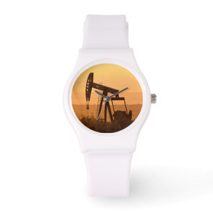 Pump Jack Pumping Oil In West Texas, USA Watch