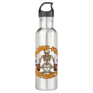 Pump-Kin Season, Halloween Sublimation, Mens hallo 710 Ml Water Bottle