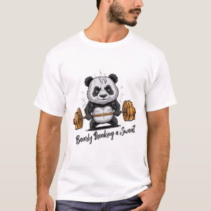 Pumped Panda - "Bearly Breaking a Sweat" T-Shirt