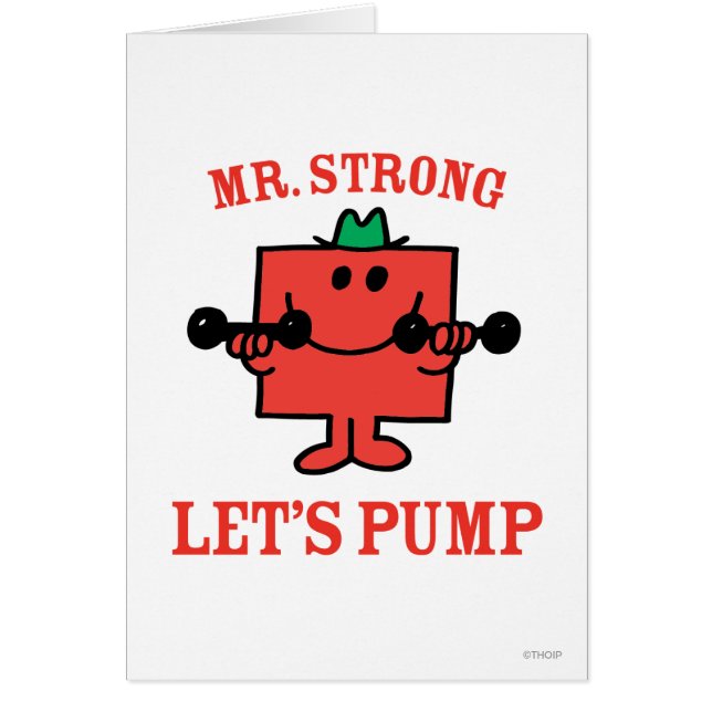 Pumping Iron With Mr. Strong (Front)