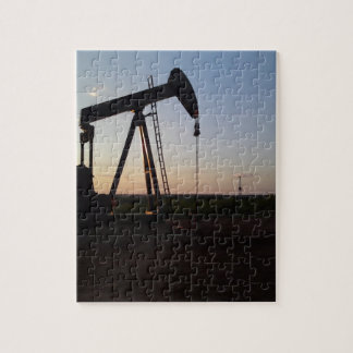 Pumping Unit in West Texas Jigsaw Puzzle