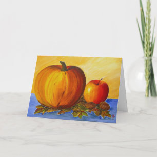 Pumpkin and Nuts Response Card